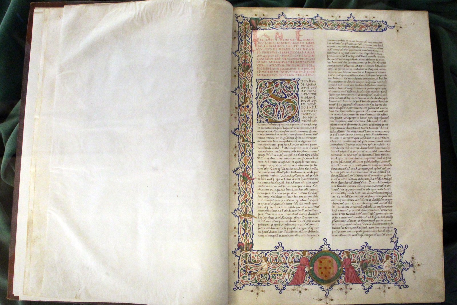 Codice quattrocentesco del De animalibus di Alberto Magno alla Biblioteca Medicea Laurenziana di Firenze (Fiesolano 67)