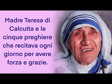 La preghiera sull'amicizia secondo Madre Teresa