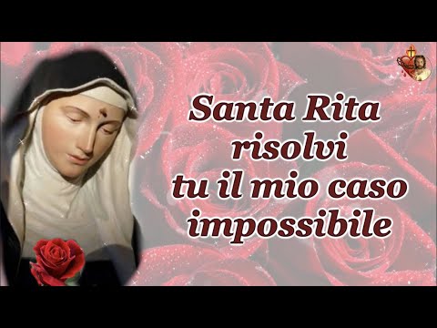 Preghiera a Santa Rita da Cascia per i casi difficili e disperati